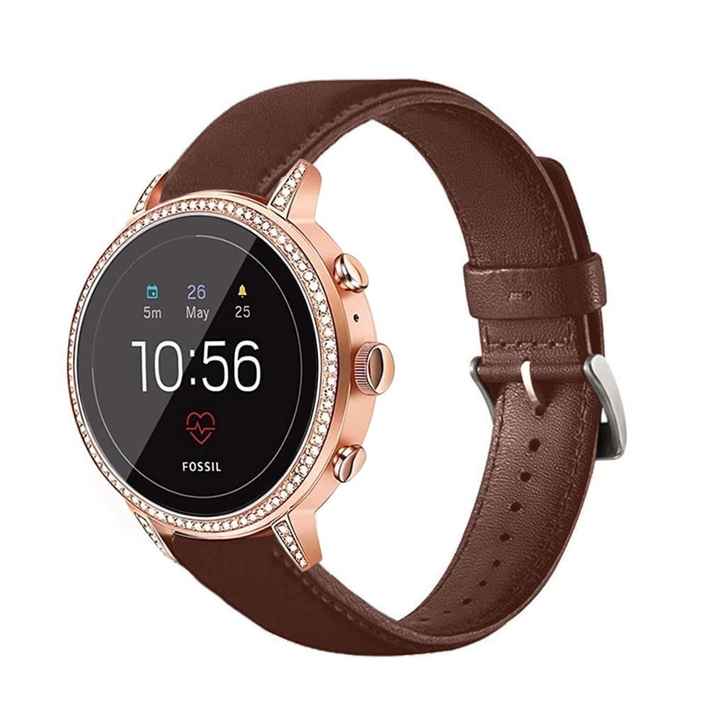 Huawei Watch GT 5 Pro - 42mm Leather Strap (Redbrown)