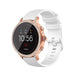Fossil Gen 5e 42mm Silicone Strap with Buckle (White)