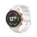 Fossil Gen 6 (42mm) Silicone Strap with Buckle (White)