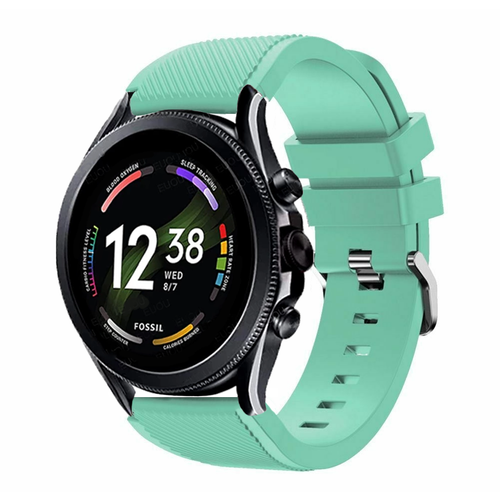 fossil-gen-6-44mm-siliconen-bandje-aqua