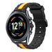 Fossil Gen 6 44mm Special Edition Strap (Black/Yellow)