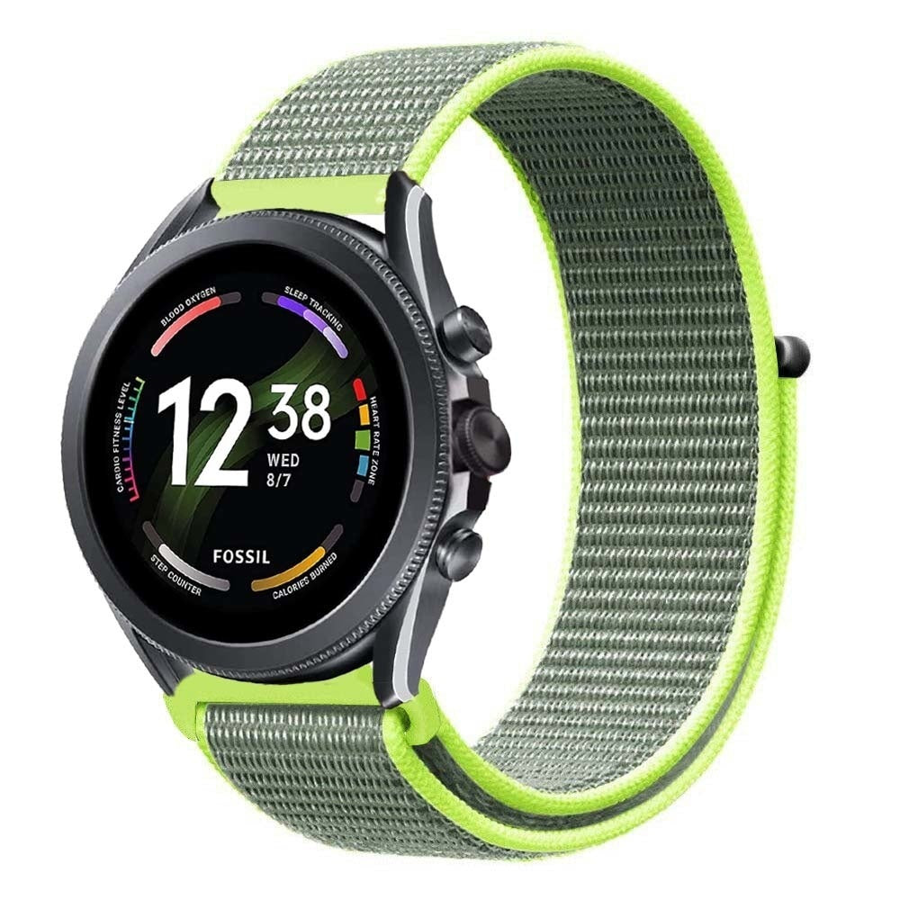 fossil-gen-6-nylon-band-fluoriserend