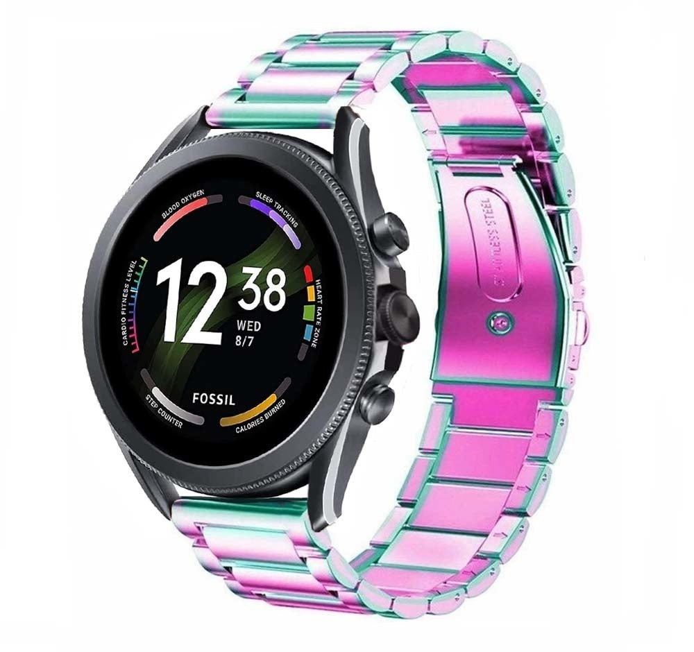 fossil-gen-6-stalen-band-regenboog