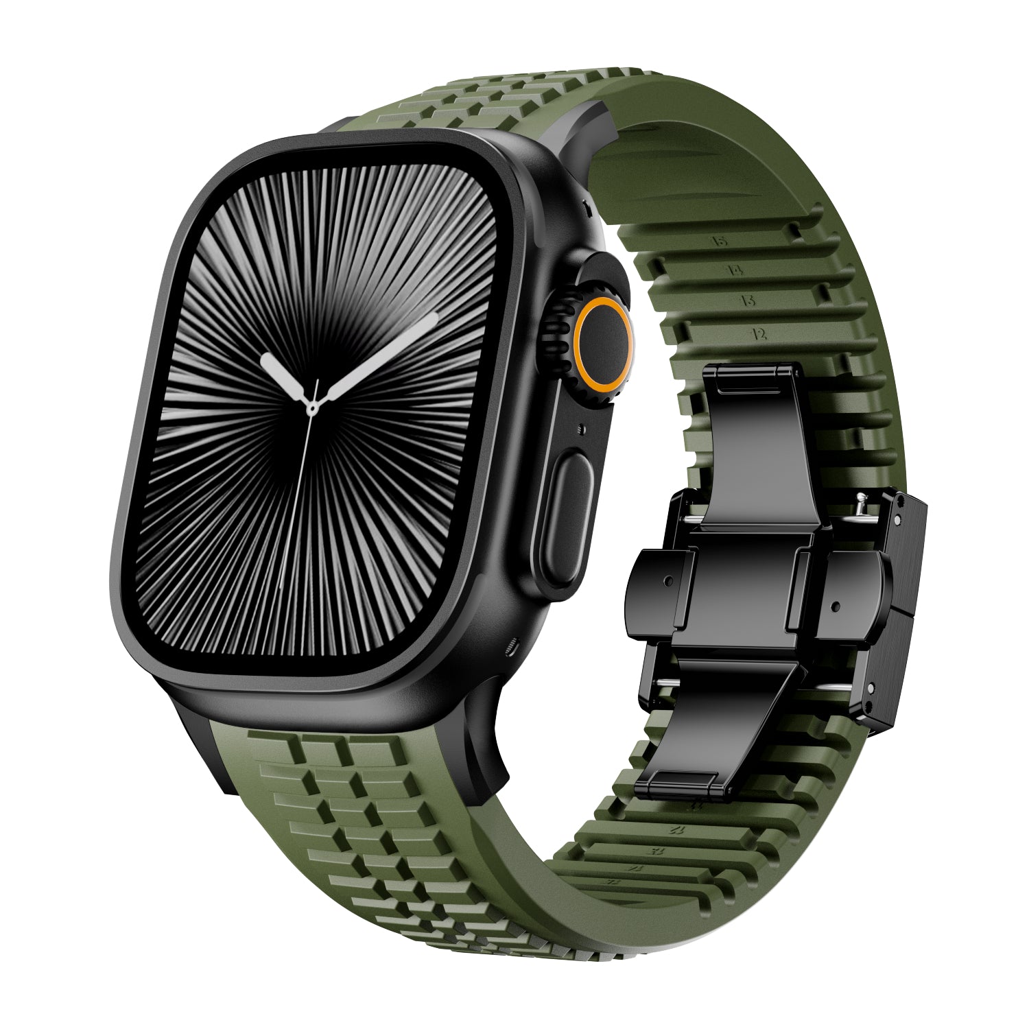 Apple Watch Premium Silicone Strap (Green)