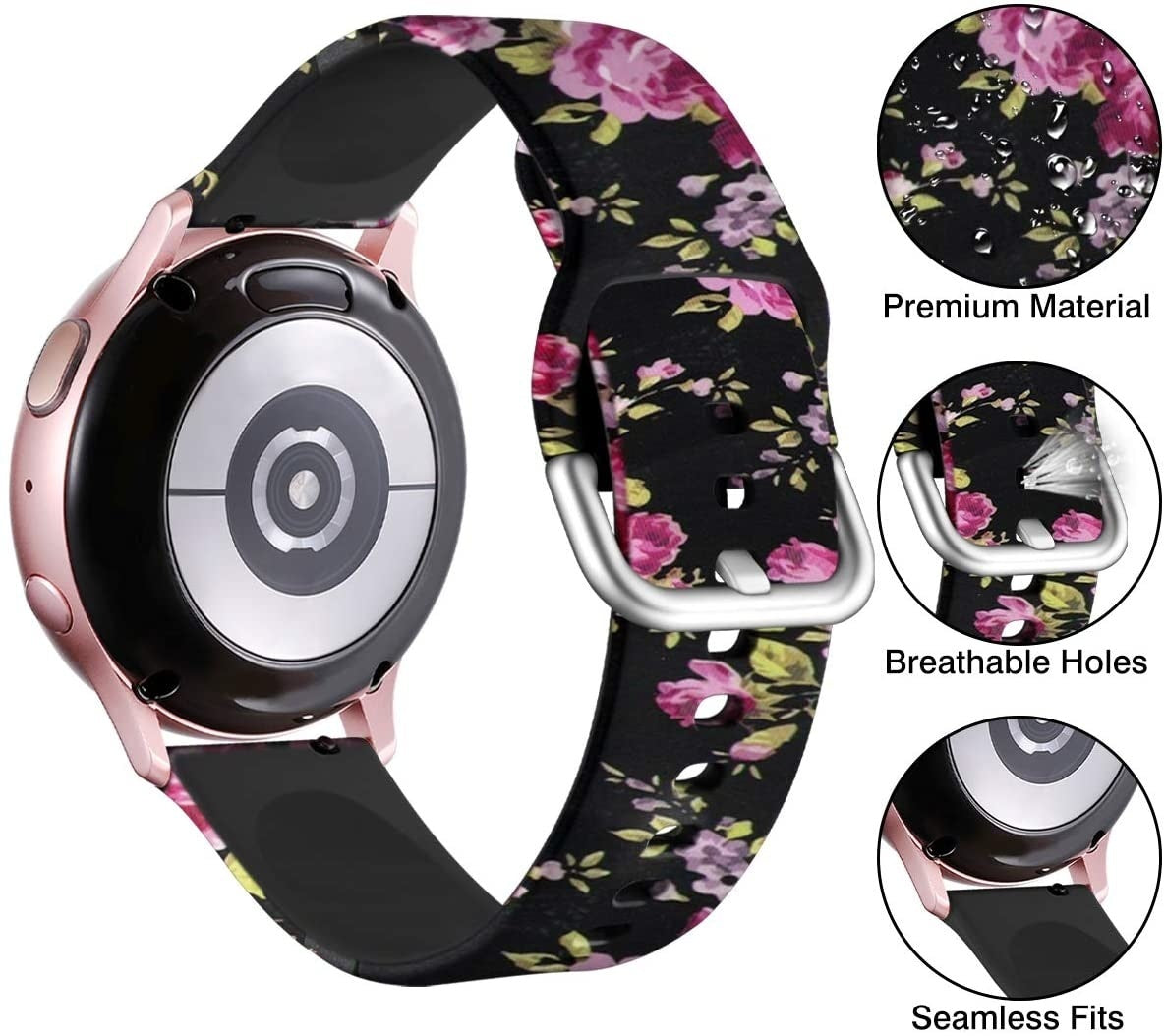 galaxy-watch-3-41mm-armband-flower