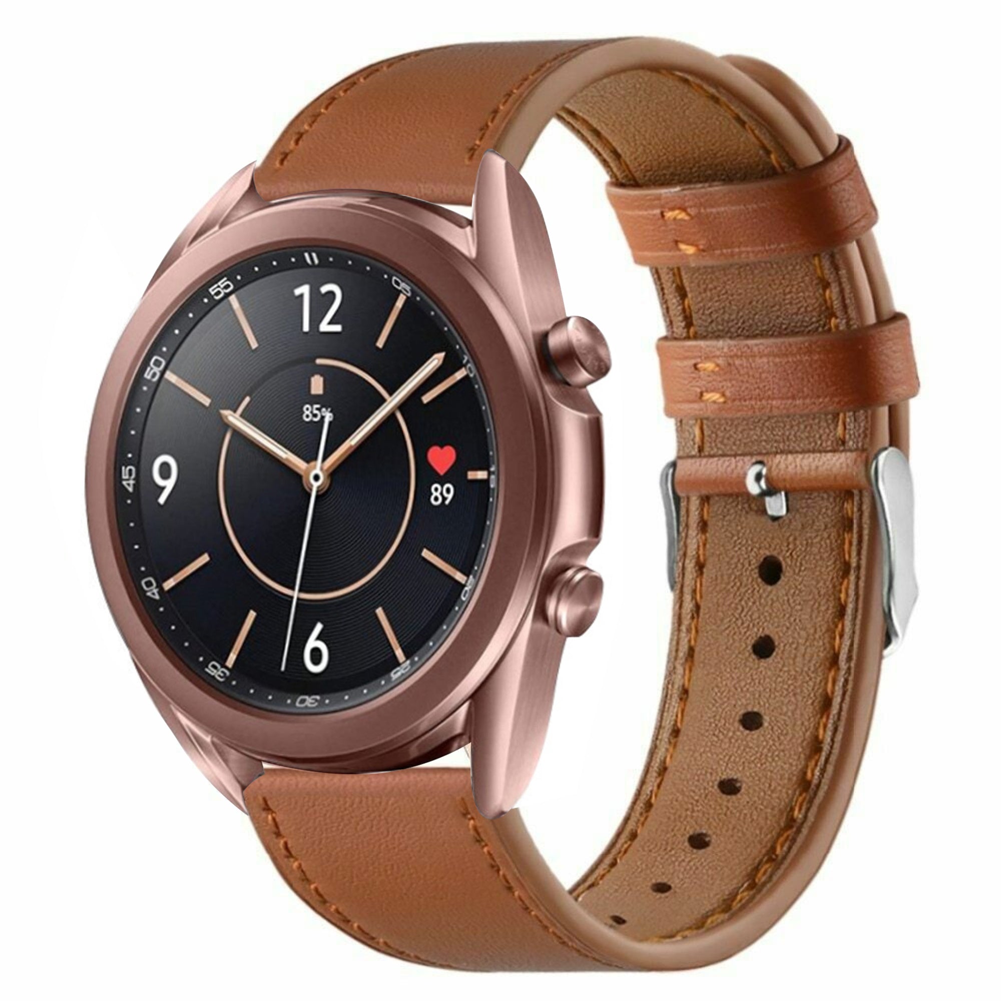 galaxy-watch-3-41mm-leren-bandje-bruin