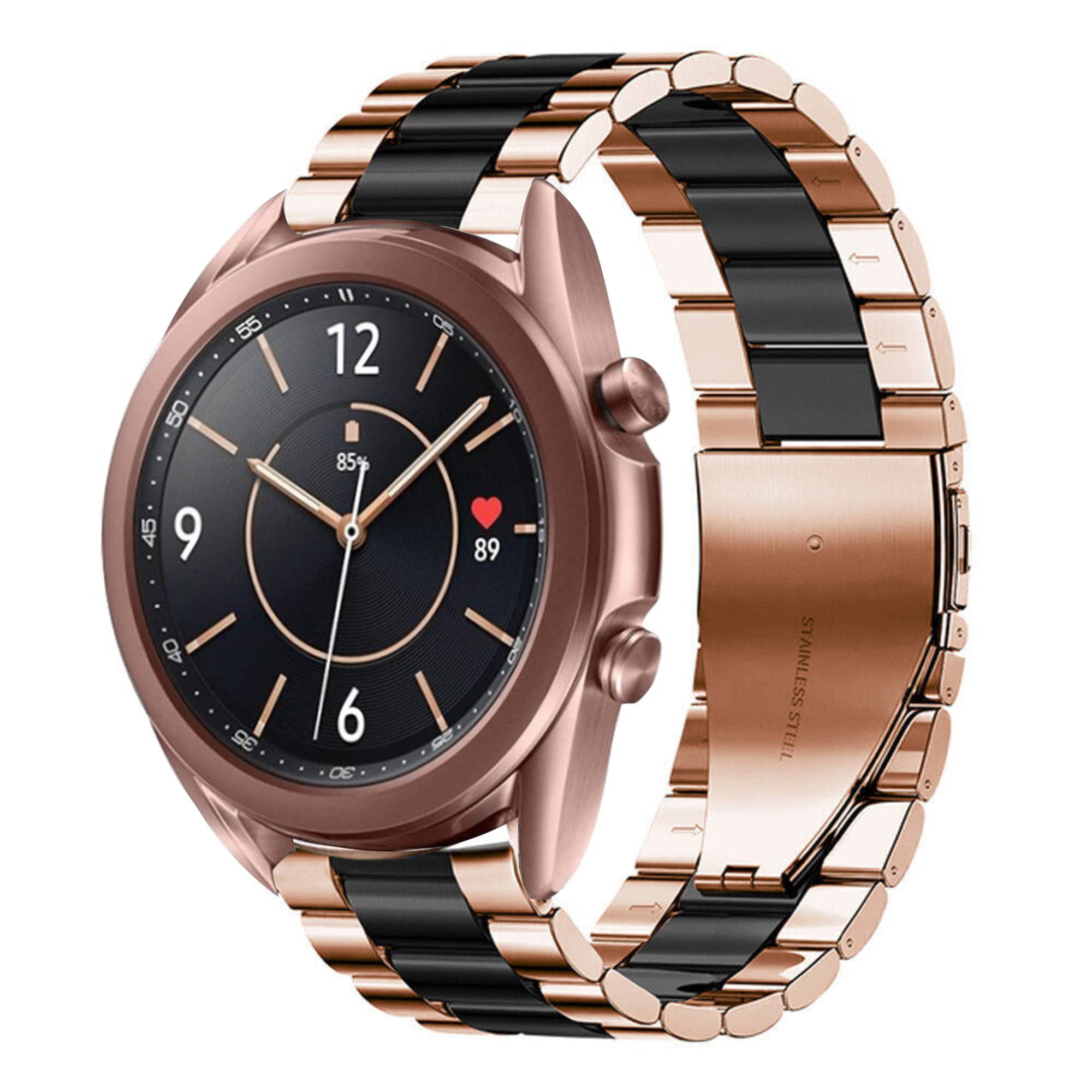 galaxy-watch-3-41mm-stalen-band-rose-goud-zwart