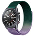 Samsung Galaxy Watch 3 45mm Milanese Strap (Purple/Green)