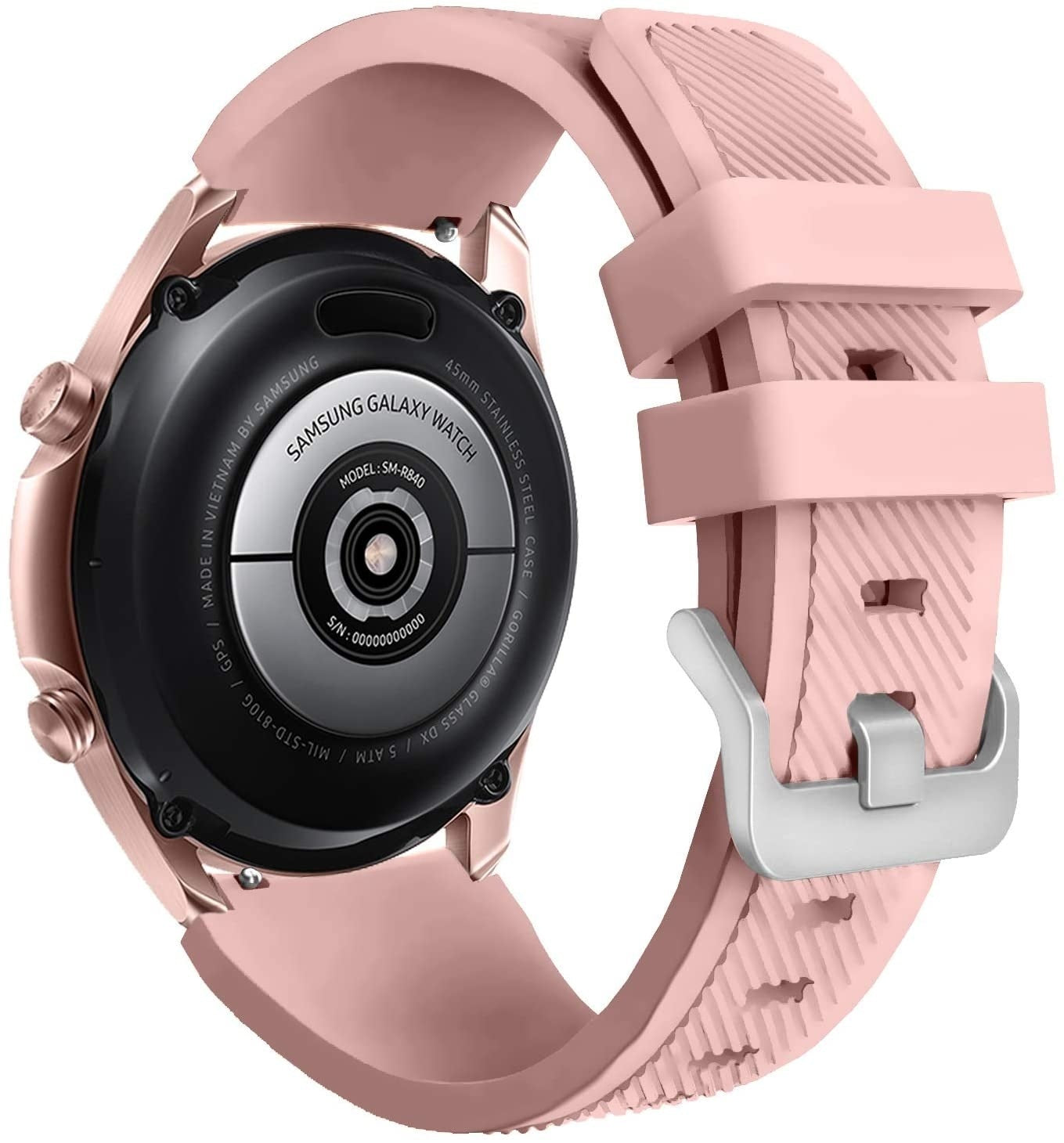 galaxy-watch-3-45mm-silikonarmband-rosa