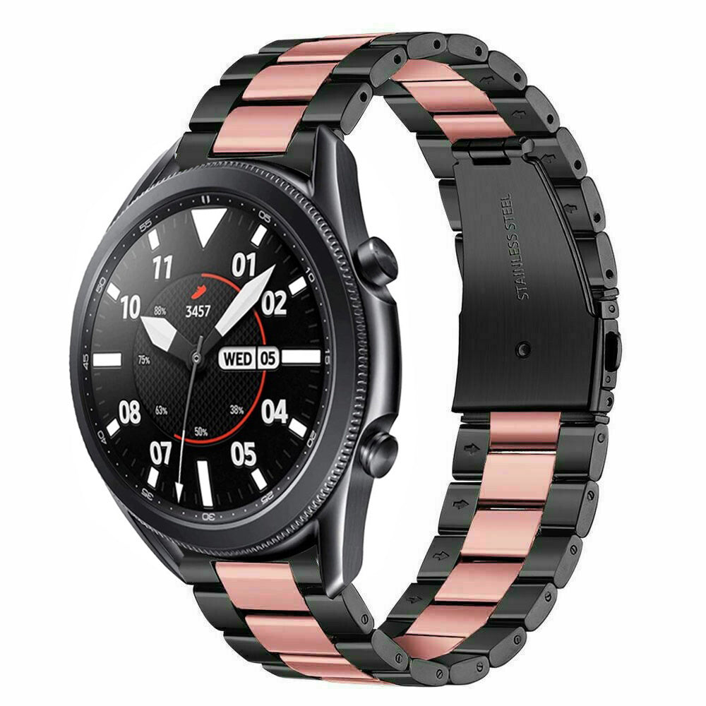 galaxy-watch-3-45mm-stahlband-scharz-rosa