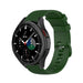 Samsung Galaxy Watch 4 Classic 42mm Premium Silicone Strap (Army Green)