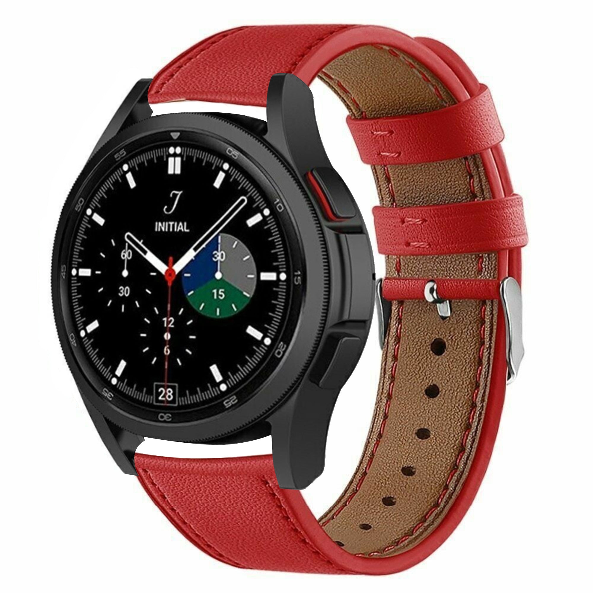 galaxy-watch-4-classic-leren-bandje-rood