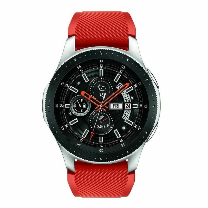 Samsung Galaxy Watch 46mm Silicone Strap Red