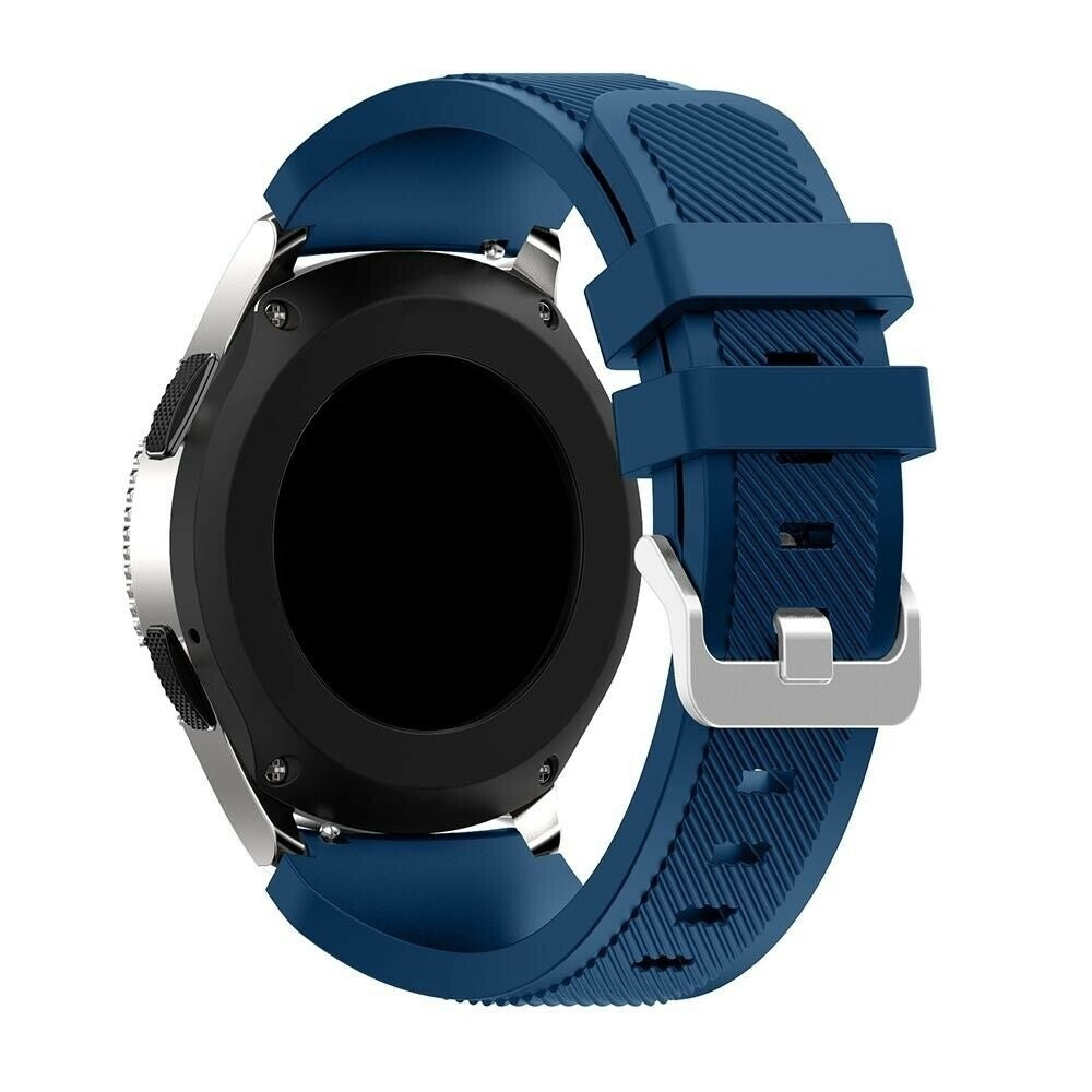 Samsung Galaxy Watch 46mm Silicone Strap (Dark Blue)