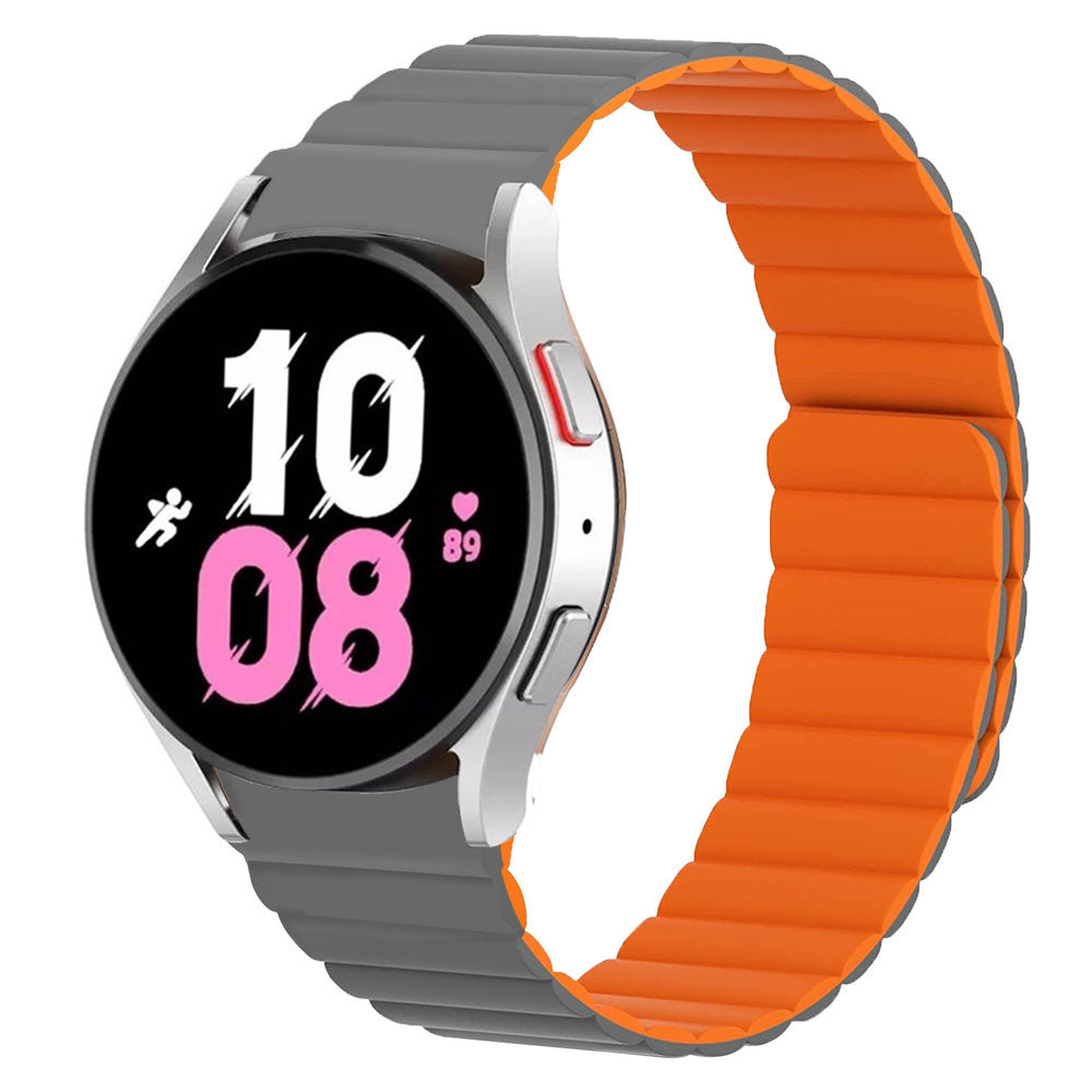 galaxy-watch-5-magnet-armband-grau-orange