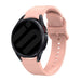Samsung Galaxy Watch FE 'One push' Silicone Strap (Pink)