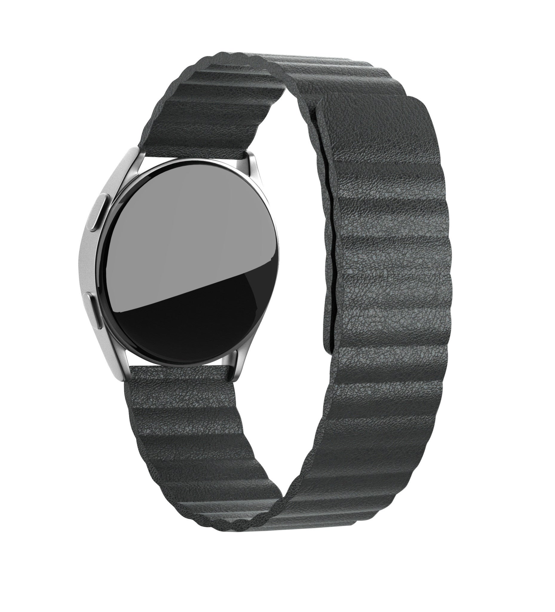 Samsung Galaxy Watch Active Leather Loop Strap (Black)