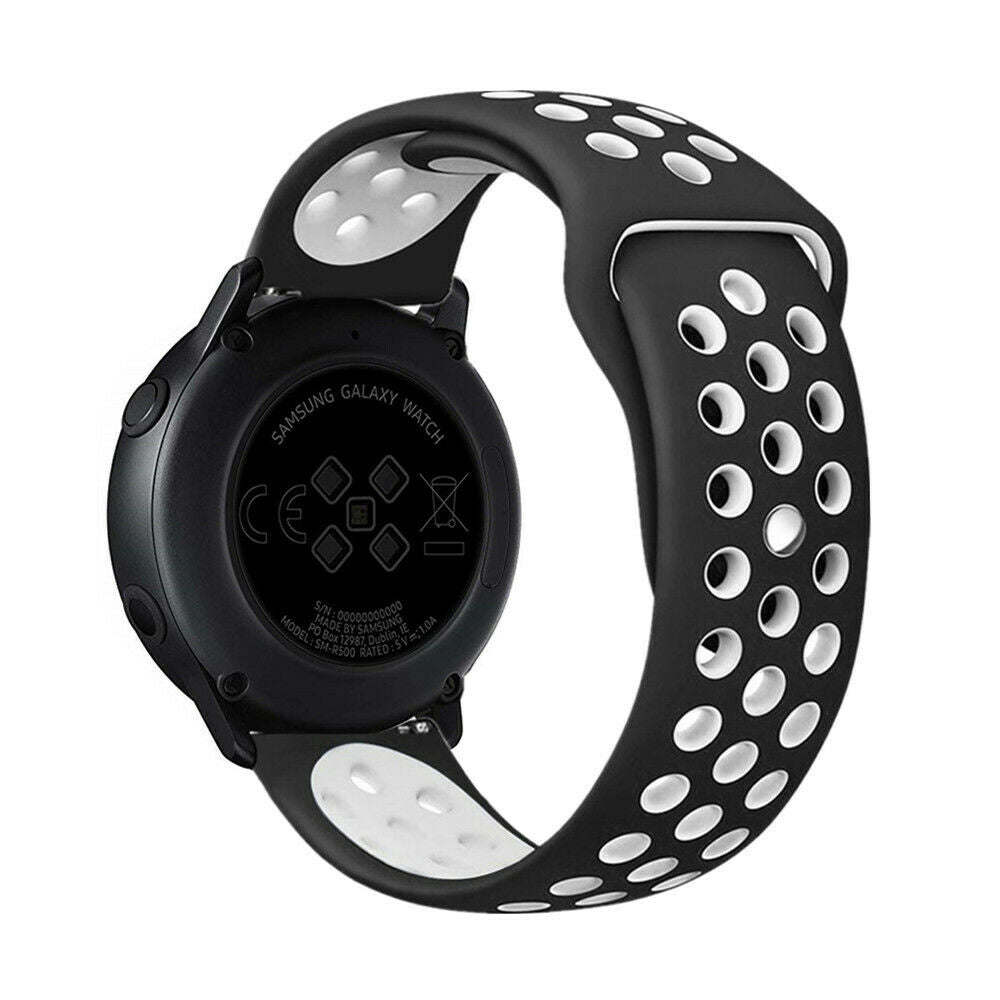 Amazfit Balance 2 Sport Strap (Black/White)
