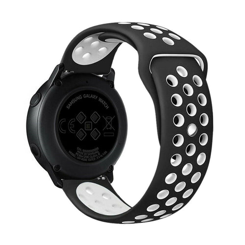 Suunto 9 Peak Sport Strap (Black/White)