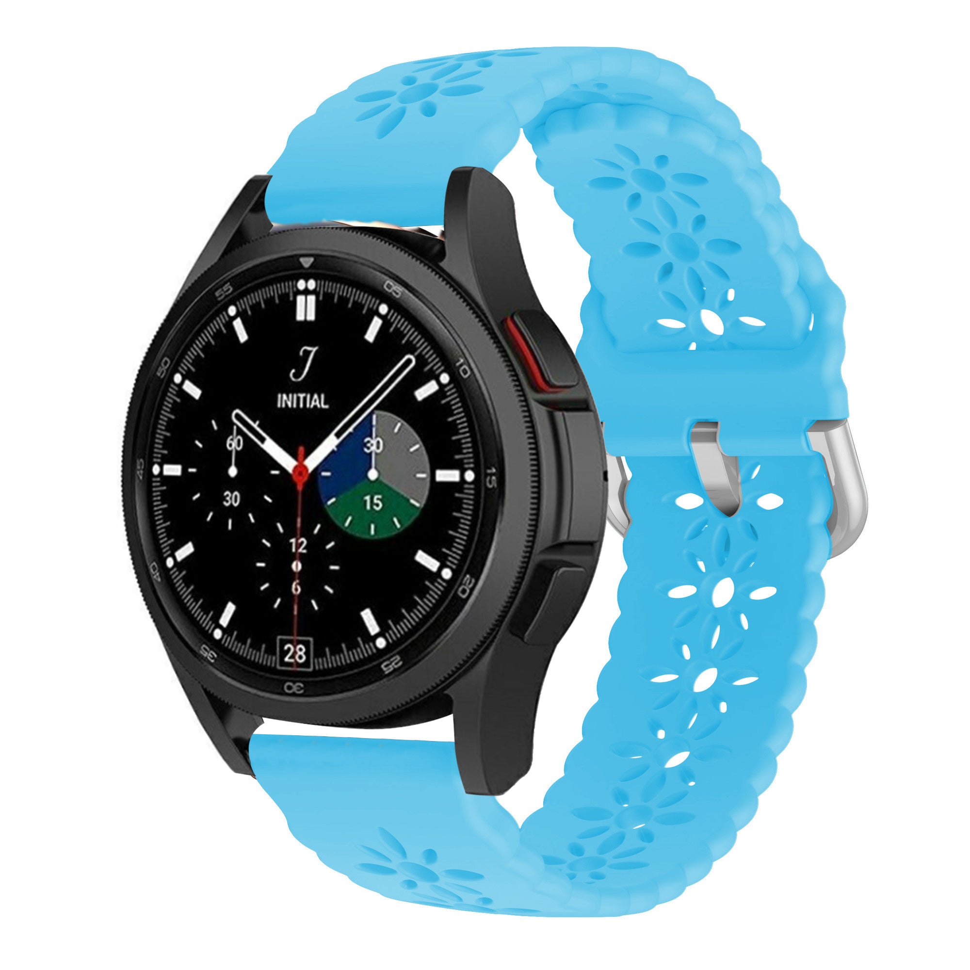 galaxy-watch-classic-siliconen-bandje-patroon-blau