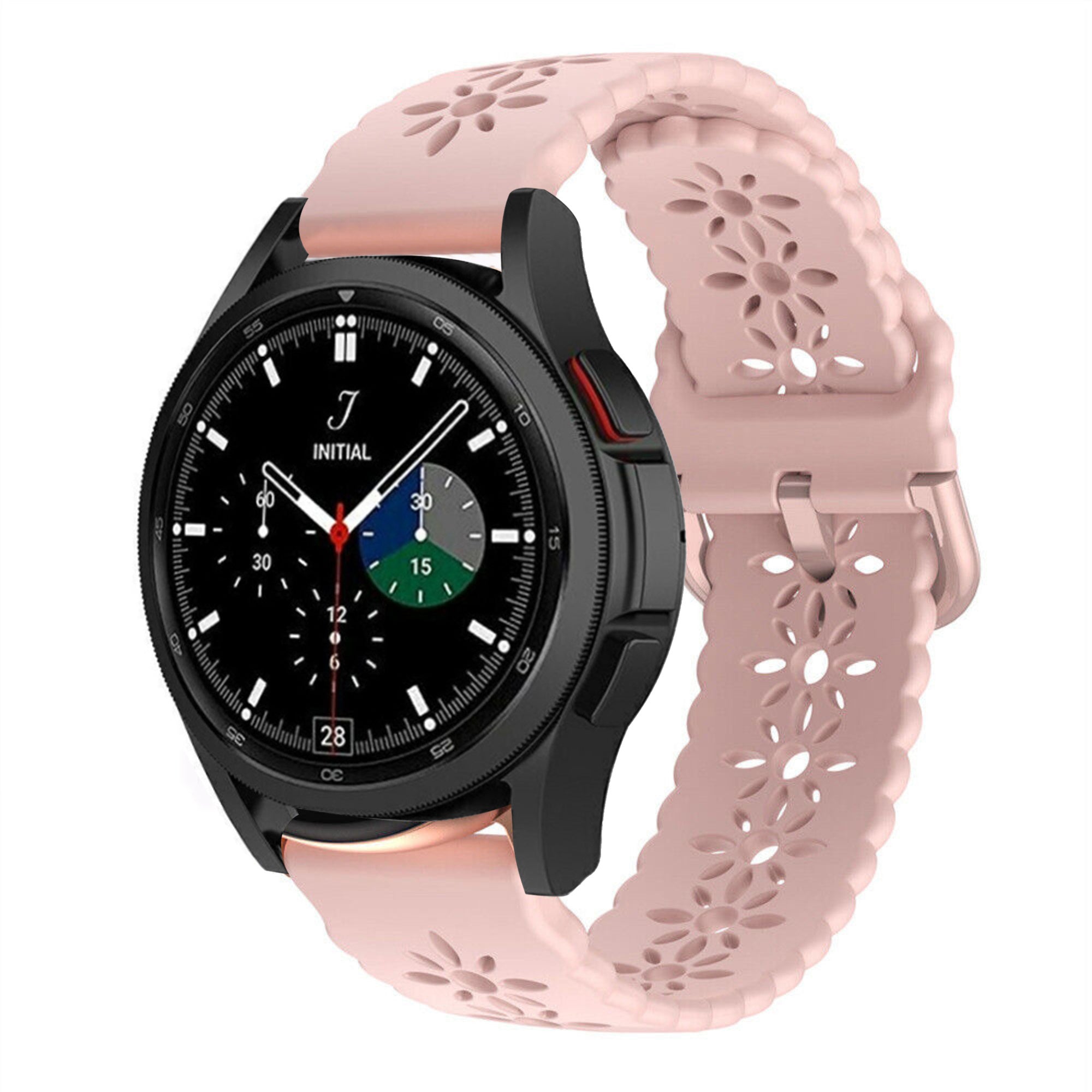 galaxy-watch-classic-siliconen-bandje-patroon-roze