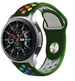 Samsung Galaxy Watch 46mm Sport Strap (Army Green/Rainbow)