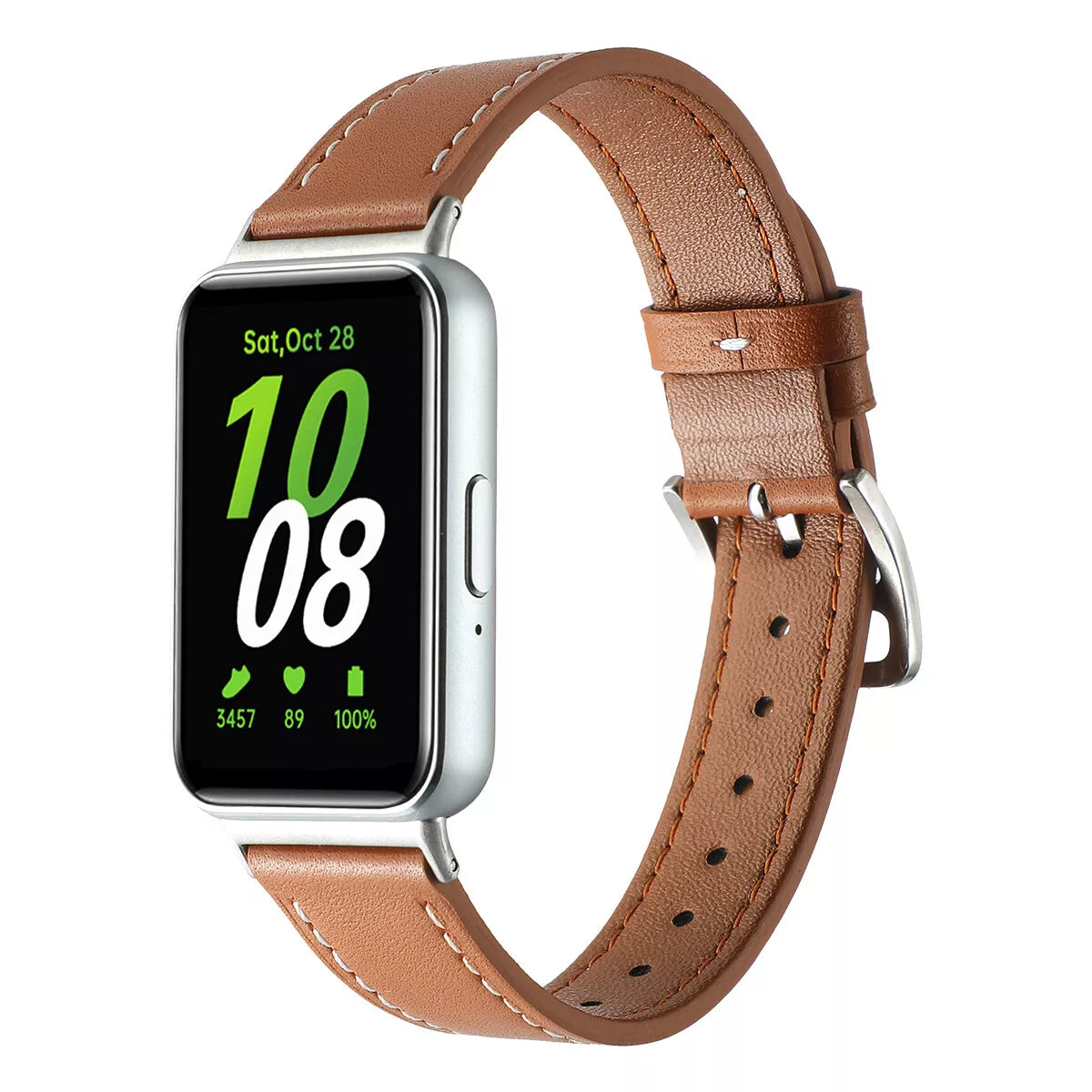 Samsung Galaxy Fit Leather Strap (Brown)