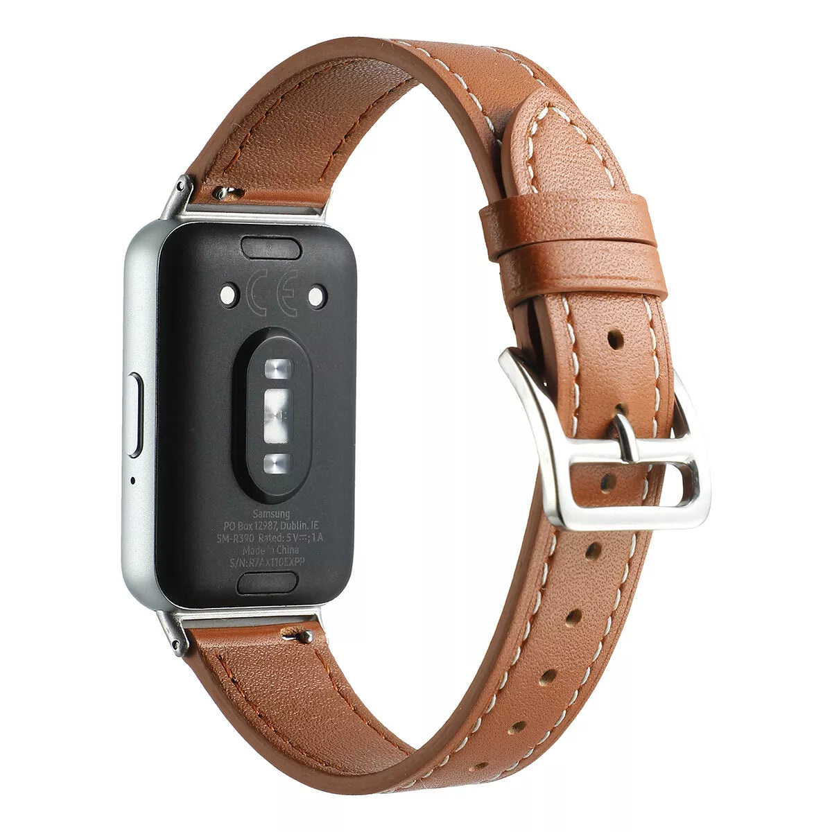 Samsung Galaxy Fit 3 Leather Strap (Brown)