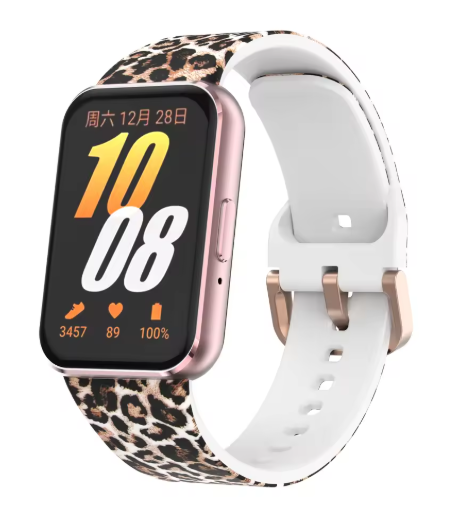 galaxy fit 3 strap leopard