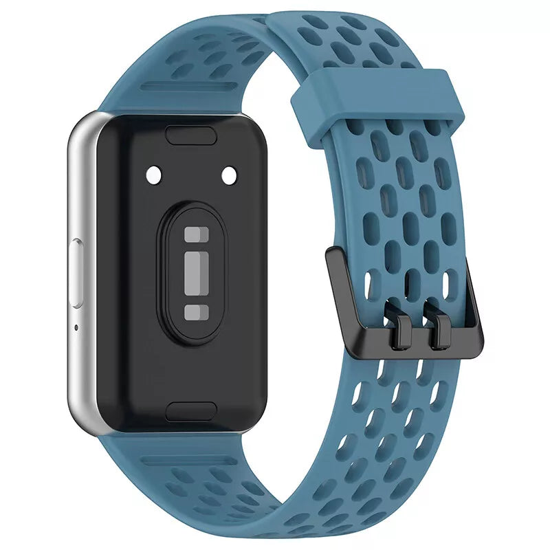 Samsung Galaxy Fit 3 Breathable Silicone Strap (Grayblue)