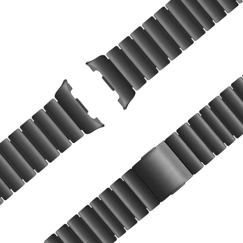 Bandz Samsung Galaxy Watch 8 - 44mm Titanium Strap 'Hybrid' (Black)