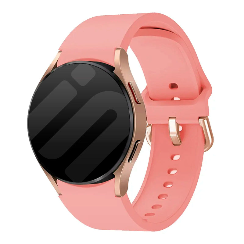 galaxy watch silicone band pink