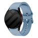 Samsung Galaxy Watch 4 Classic - 46mm Buckled Silicone Strap (Blue)