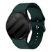Samsung Galaxy Watch 5 - 44mm Buckled Silicone Strap (Dark Green)