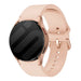 Samsung Galaxy Watch 6 - 40mm Buckled Silicone Strap (Pink Sand)