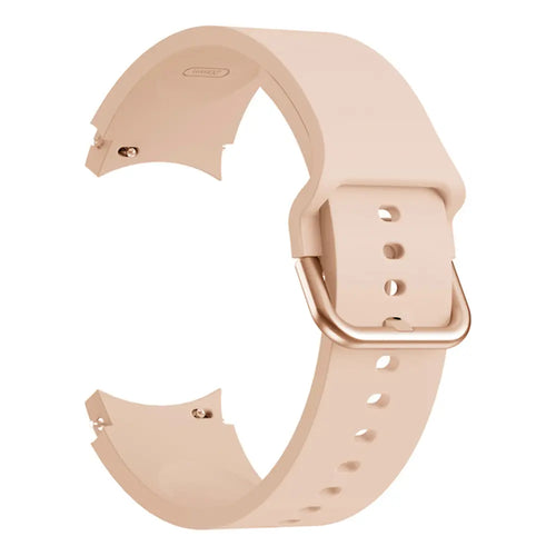 Samsung Galaxy Watch 6 - 40mm Buckled Silicone Strap (Pink Sand)