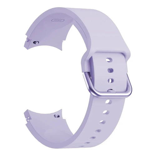 Samsung Galaxy Watch 4 - 40mm Buckled Silicone Strap (Light Purple)