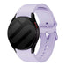 Samsung Galaxy Watch 4 - 40mm Buckled Silicone Strap (Light Purple)