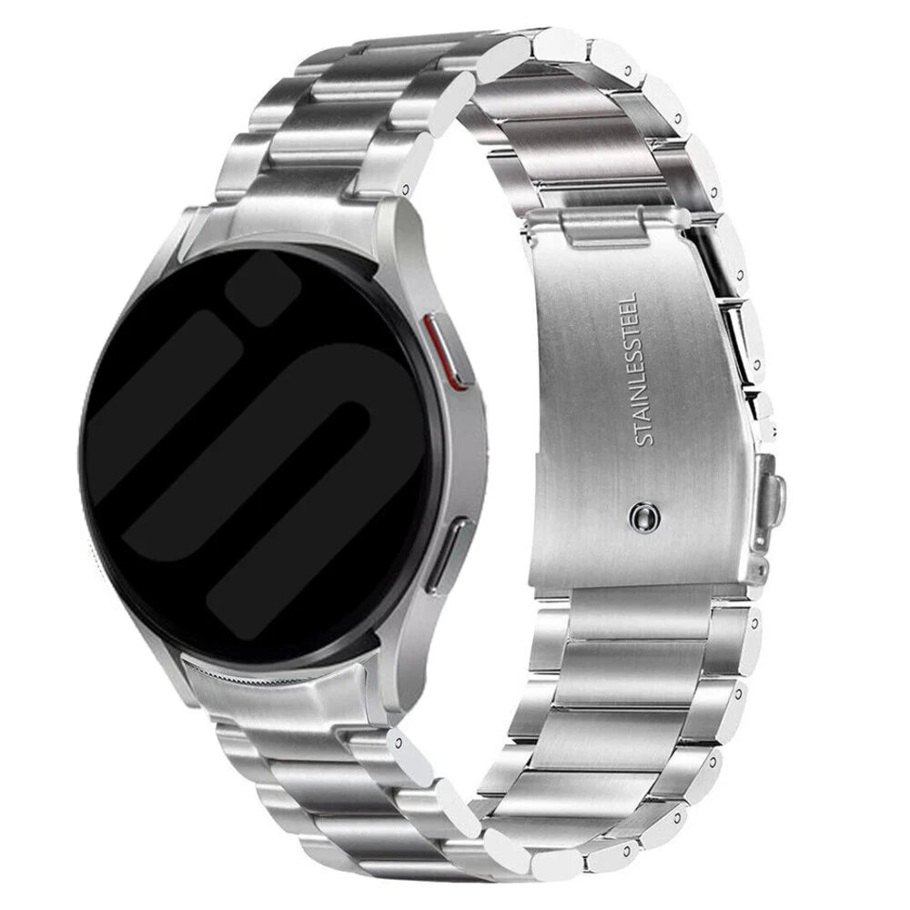 galaxy watch 4 titanium strap silver