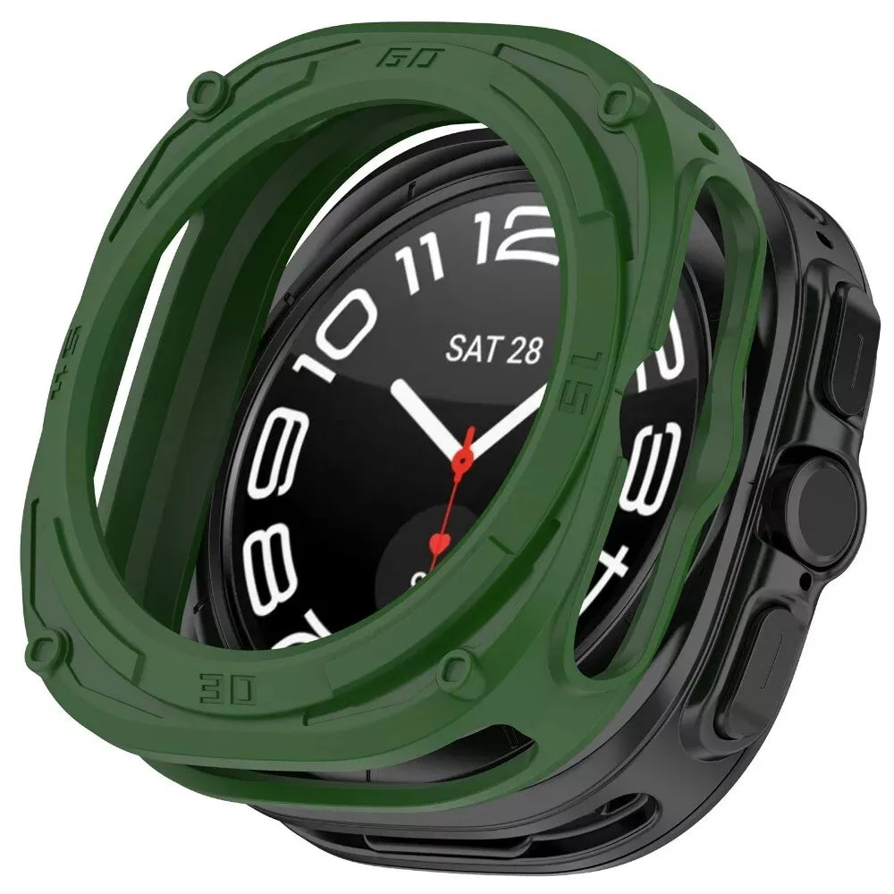 Samsung Galaxy Watch Ultra Rugged TPU Case (Green)