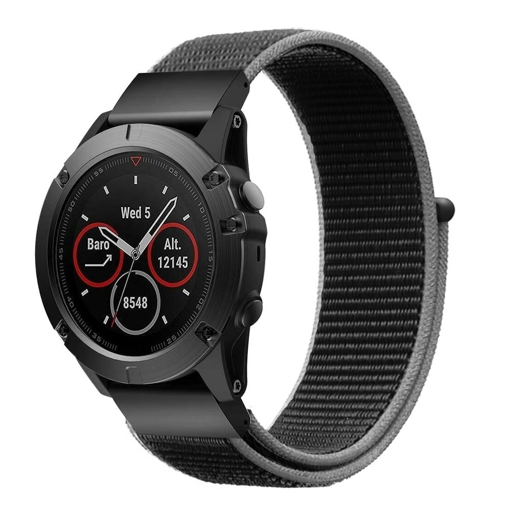 gamin-fenix-5-5s-5x-nylon-charcoal