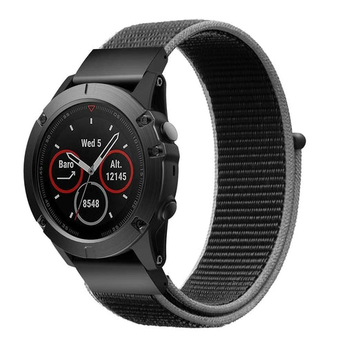 Garmin Forerunner 955 Nylon Strap (Charcoal)