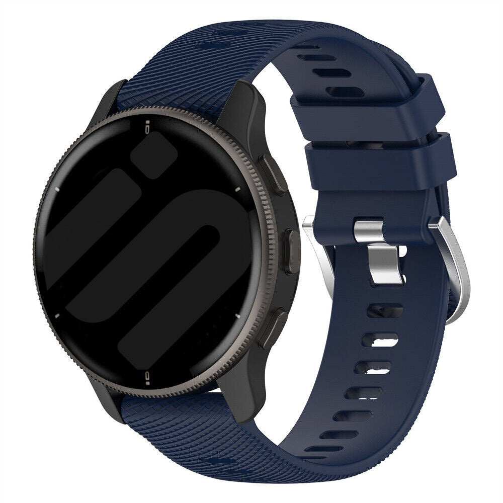 Garmin Venu 4 Silicone Strap (Dark Blue)