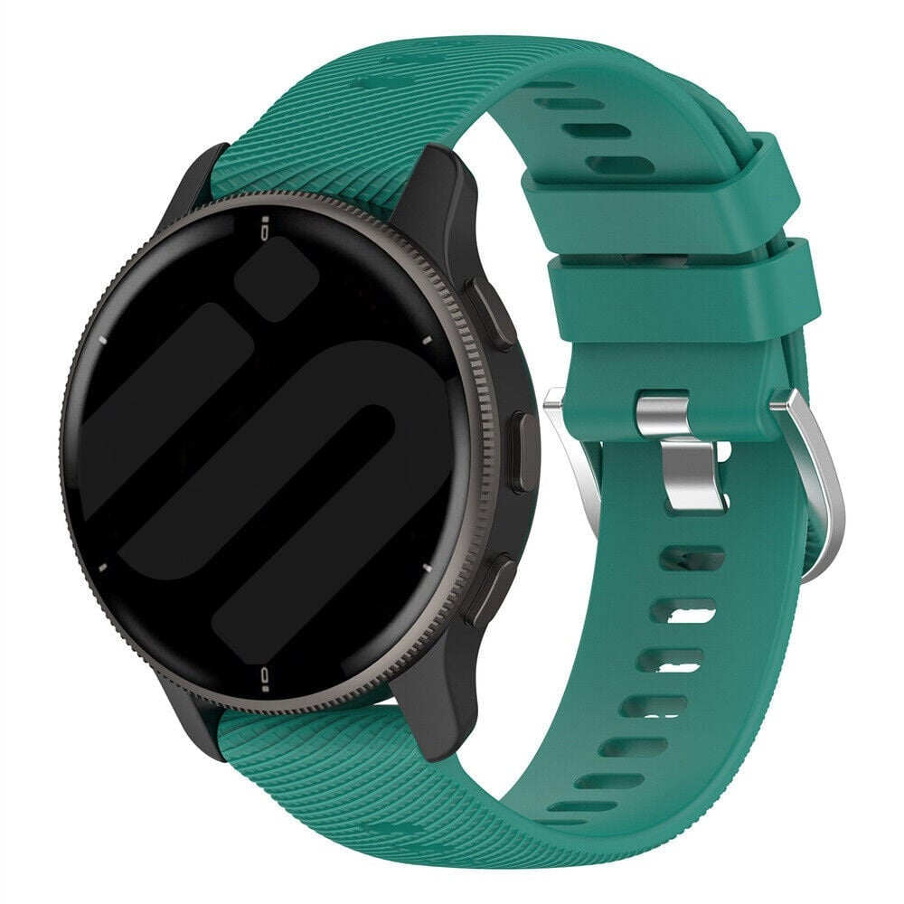 Garmin Venu SQ Silicone Strap (Viridian)