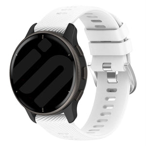 Garmin Venu 4 - 45mm Silicone Strap (White)