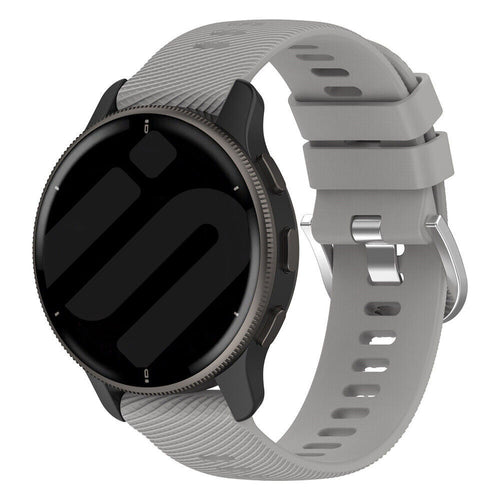 Coros Apex 4 - 42mm Silicone Strap (Light Grey)