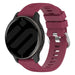Garmin Vivoactive 6  Silicone Strap (Wine Red)