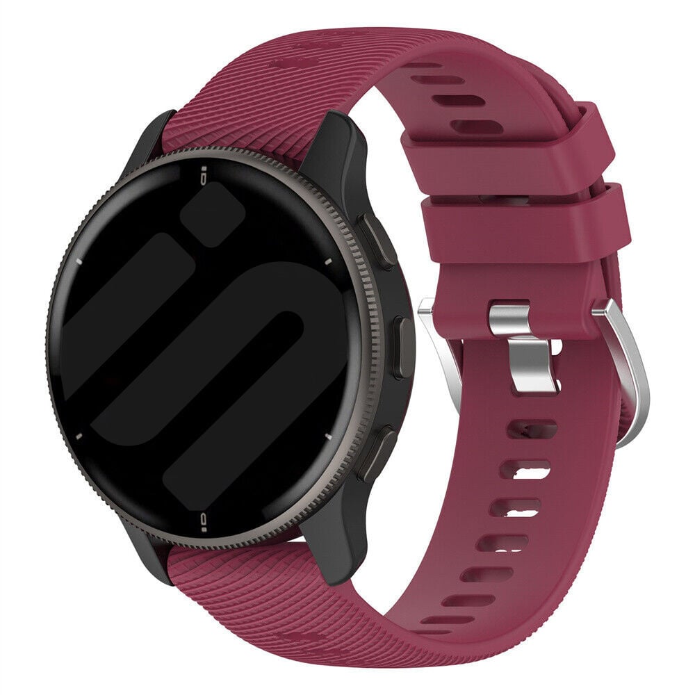 Coros Pace Pro Silicone Strap (Wine Red)