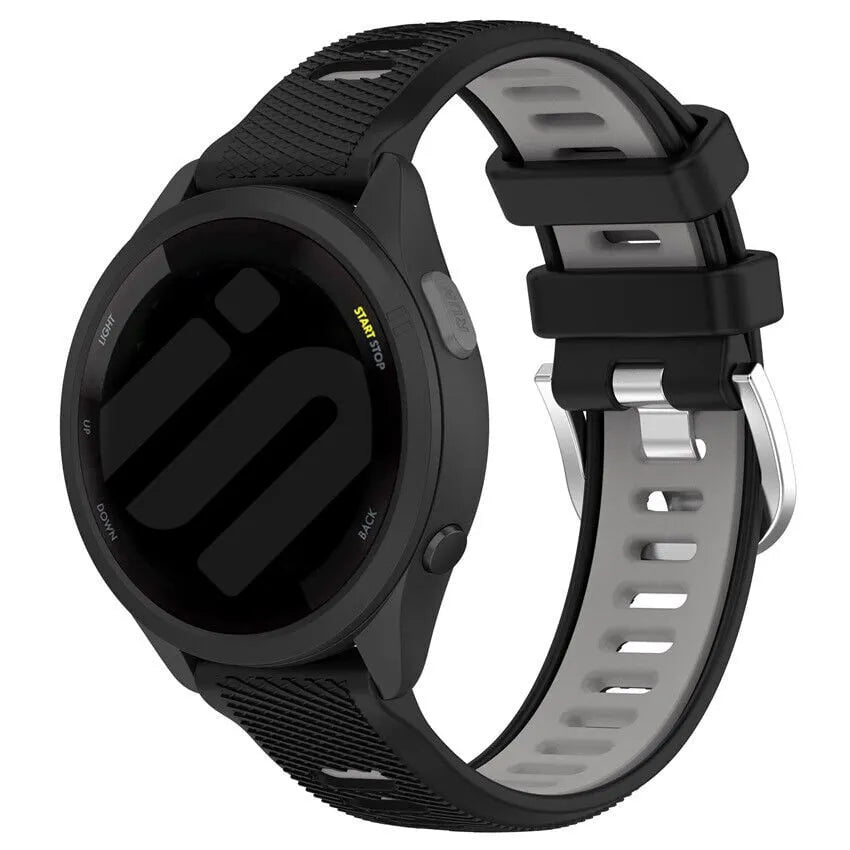 Coros Pace Pro Sport Strap with Buckle (Black/Gray)