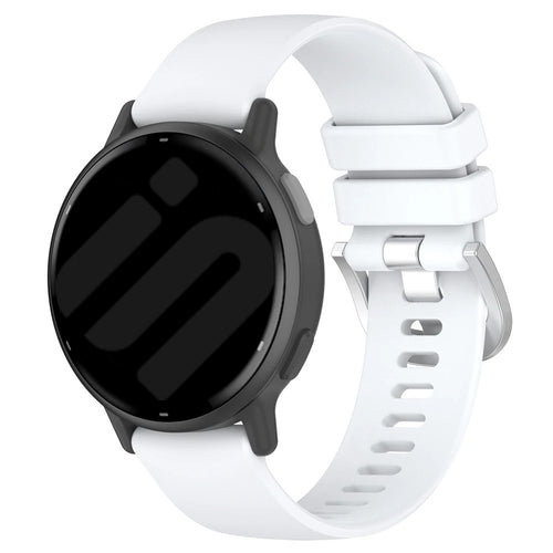 Garmin Forerunner 645 Silicone Classic Strap (White)